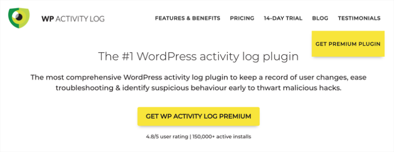 registro de actividad de wp - IsItWP - Detector de temas gratuito de WordPress