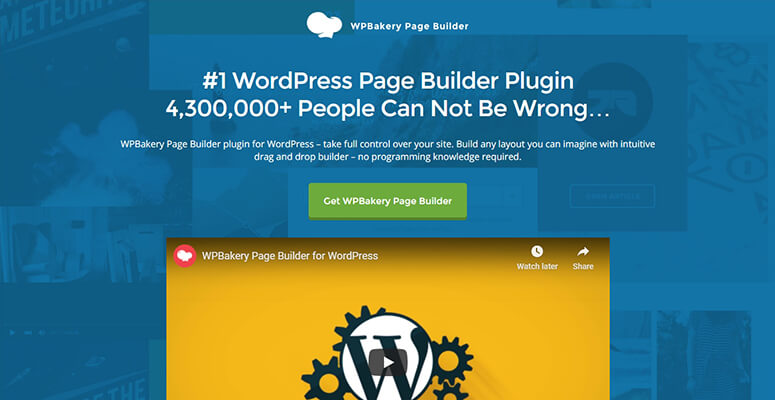 WPBakery Page Builder para WordPress - IsItWP - Detector de temas de WordPress gratuito