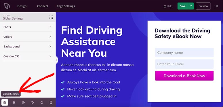 globalsettings - IsItWP - Detector de temas de WordPress gratuito