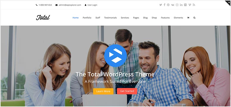 Total - IsItWP - Detector de temas de WordPress gratuito