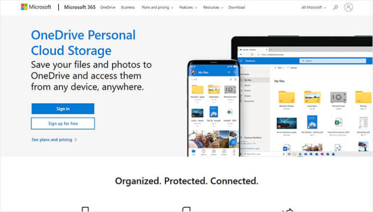 OneDrive - IsItWP - Detector de temas de WordPress gratuito