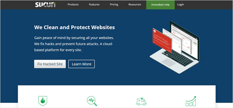 Sucuri - IsItWP - Detector de temas de WordPress gratuito