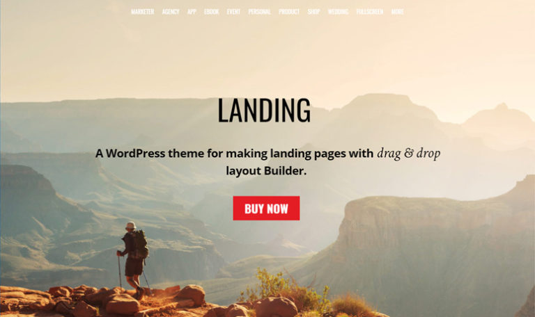 themify-landing-theme - IsItWP - Detector de temas de WordPress gratuito