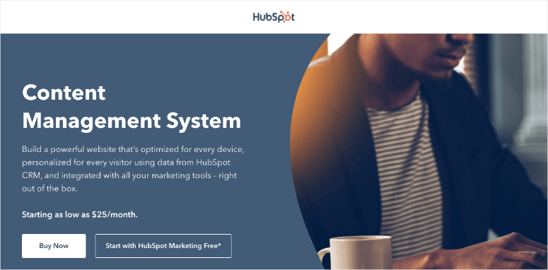creador de sitios web hubspot - IsItWP - Detector de temas gratuito de WordPress