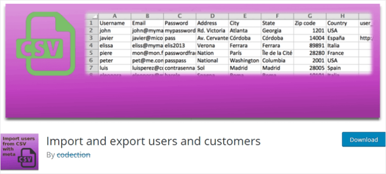 Importar usuarios de exportación con Meta - IsItWP - Detector de temas gratuito de WordPress