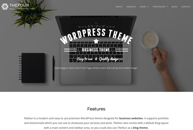 thefour-wordpress-theme - IsItWP - Detector de temas de WordPress gratuito