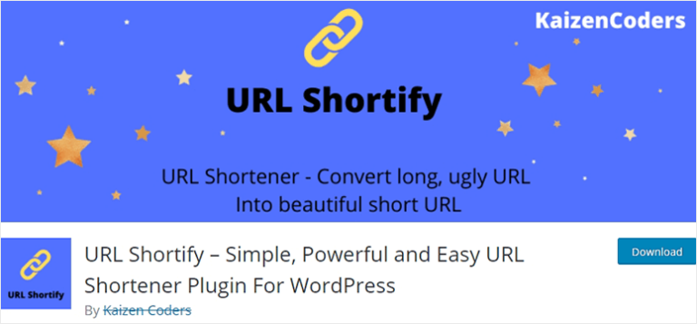 Acortar URL - IsItWP - Detector de temas de WordPress gratuito