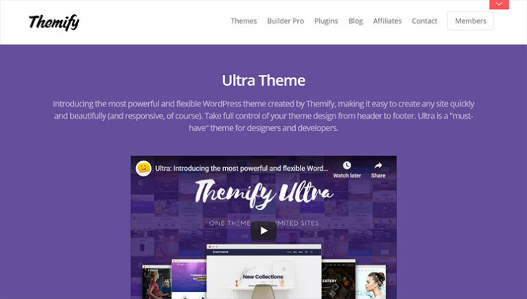 Ultra - IsItWP - Detector de temas de WordPress gratuito