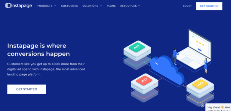 instapage - IsItWP - Detector de temas de WordPress gratuito