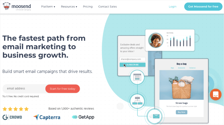 moosend smtp services - IsItWP - Detector de temas de WordPress gratuito