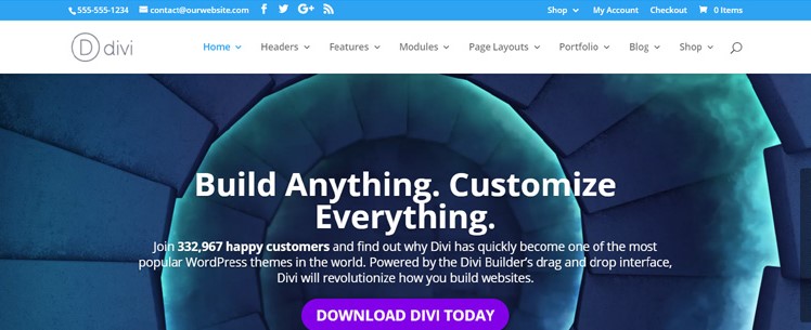 divi - IsItWP - Detector de temas de WordPress gratuito