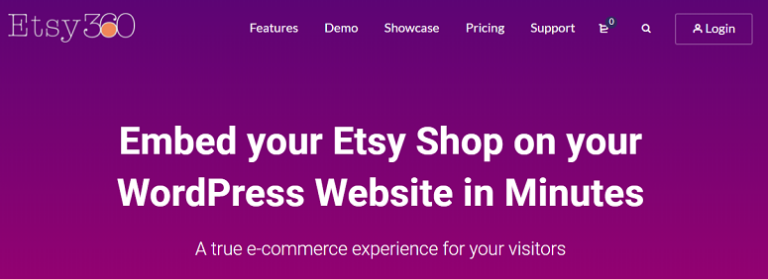 Etsy360 - IsItWP - Detector de temas de WordPress gratuito