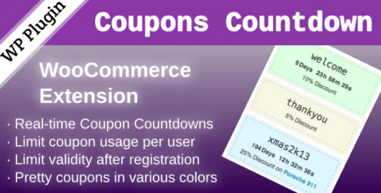 Cuenta regresiva de cupones de WooCommerce - IsItWP - Detector de temas gratuito de WordPress