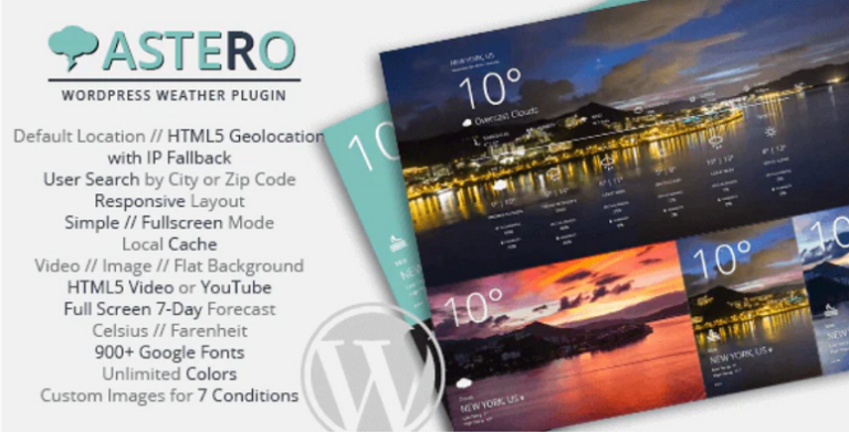 Astero - IsItWP - Detector de temas de WordPress gratuito
