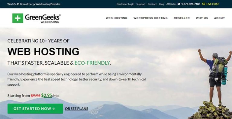 GreenGeeks - IsItWP - Detector de temas de WordPress gratuito