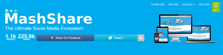 Mash Share - IsItWP - Detector de temas de WordPress gratuito