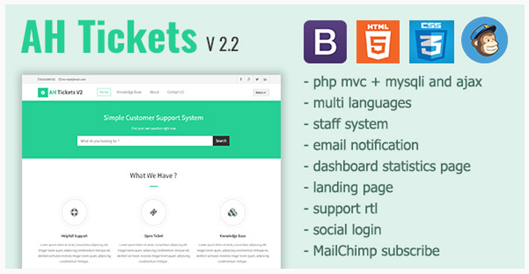 Ah-Tickets - IsItWP - Detector de temas de WordPress gratuito