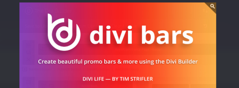 Divi Bars - IsItWP - Detector de temas de WordPress gratuito