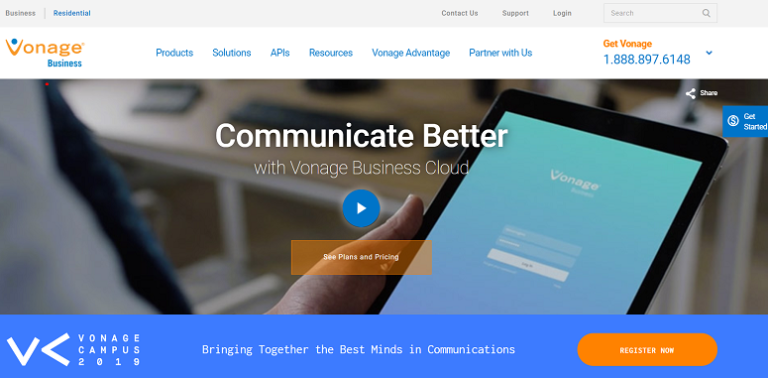 Vonage - IsItWP - Detector de temas gratuito de WordPress