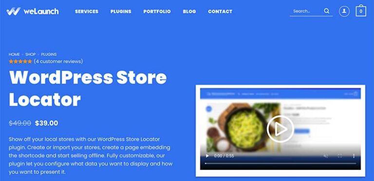 Localizador de tiendas de WordPress - IsItWP - Detector gratuito de temas de WordPress