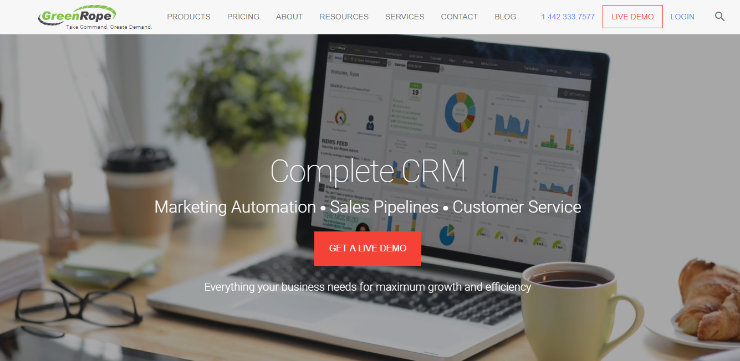 greenrope-crm - IsItWP - Detector de temas de WordPress gratuito