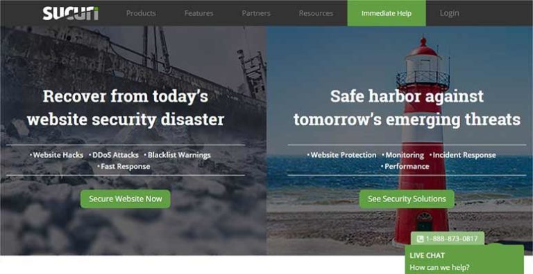 Sucuri - IsItWP - Detector de temas de WordPress gratuito