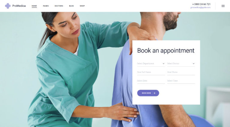 Más de 10 mejores temas de WordPress de salud para la industria médica 2
