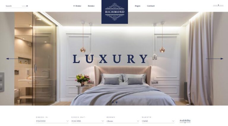 Más de 10 mejores temas de WordPress para habitaciones de hotel 2