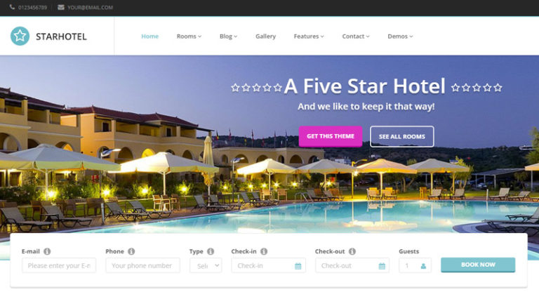 Más de 10 mejores temas de WordPress para hoteles que vale la pena reservar 29
