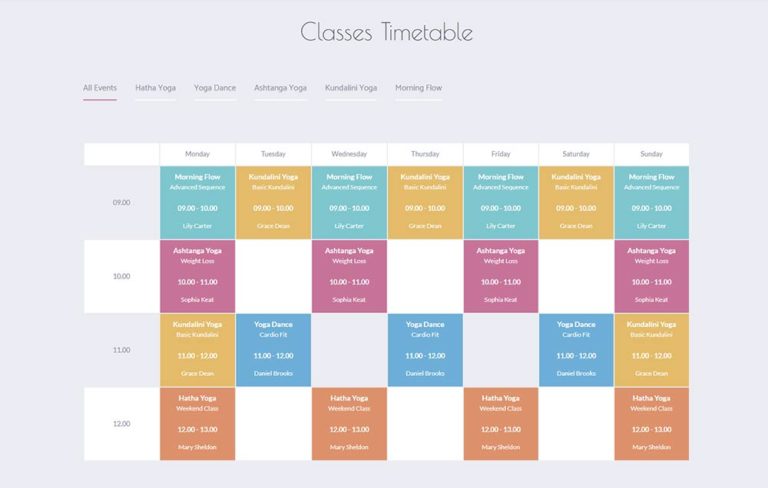 Los 10 mejores temas de WordPress para yoga 28