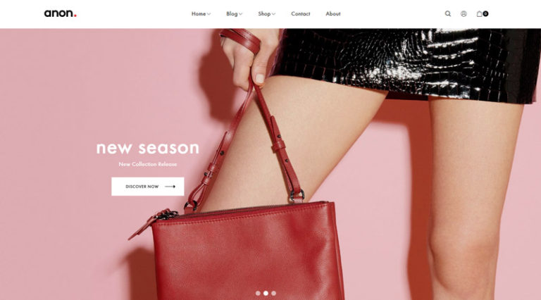 Más de 15 impresionantes temas de WordPress para tiendas de ropa 18