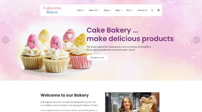 7 temas de WordPress para helados dulces 6