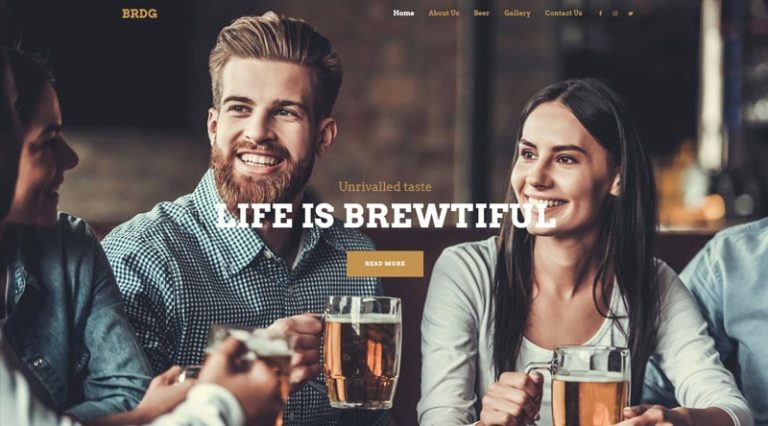 10 temas de WordPress para cervecerías para amantes de la cerveza 6