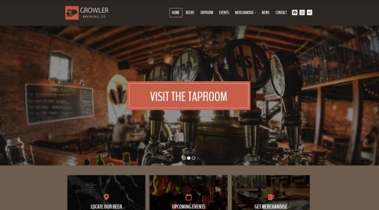 10 temas de WordPress para cervecerías para amantes de la cerveza 7