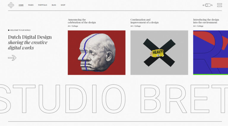 Más de 15 temas de WordPress para agencias creativas para profesionales creativos 8