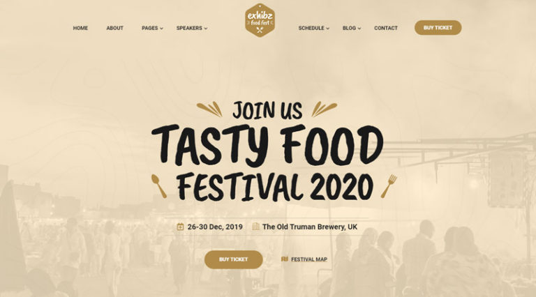 Los 10 mejores temas de WordPress para festivales que te inspirarán 9