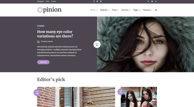 Más de 5 temas de WordPress de publicación moderna para amantes de los libros 10