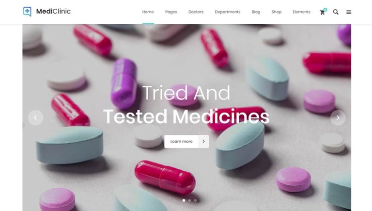 Más de 10 mejores temas de WordPress de salud para la industria médica 10